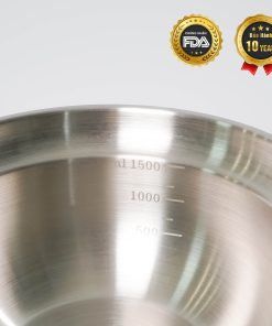 Set rổ – chậu 2 món 31cm inox 304 mã SW-021-3