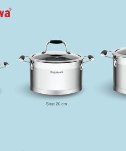 Bộ nồi inox Nagakawa Fuyu NAG1354