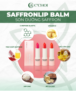 Son Dưỡng Saffron C’Choi Có Màu