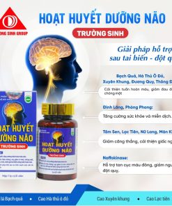 TPBVSK Hoạt huyết dưỡng não Trường Sinh Hộp 60v