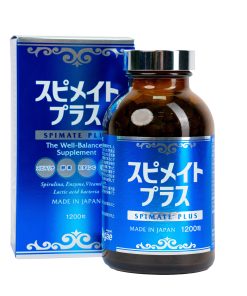 Viên Tảo Xoắn Spirulina Spimate Plus Nhật Bản 1200v