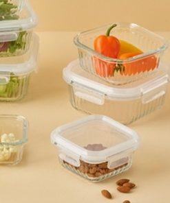 Hộp đựng thực phẩm thủy tinh Neoflam Wavelock V 800ML_364365