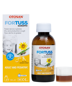 Siro Ho Thảo Dược Otosan Fortuss, Giảm Ho, Tiêu Đờm – Giảm Ho Khan & Ho Đờm – Chai 180g