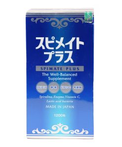 Viên Tảo Xoắn Spirulina Spimate Plus Nhật Bản 1200v