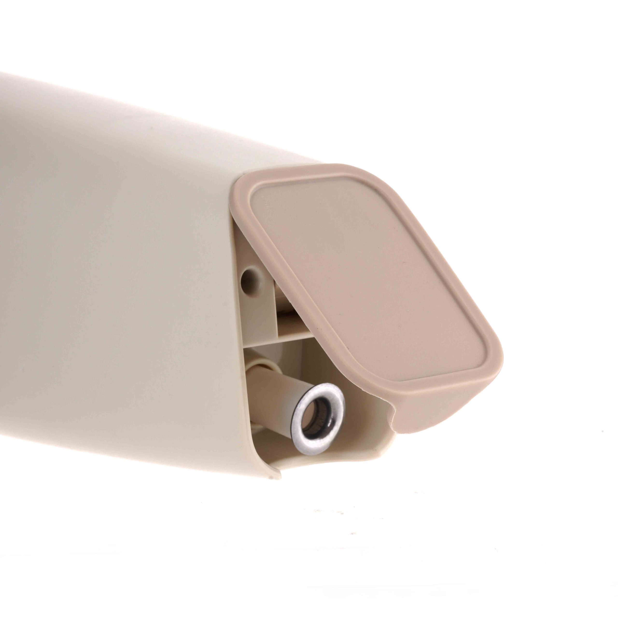 Bình dầu thủy tinh tự mở nắp, dáng tròn, màu ngẫu nhiên dung tích 500ml_376063