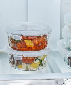 Hộp đựng thực phẩm thủy tinh 3 ngăn Neoflam Wavelock V 930L_364372