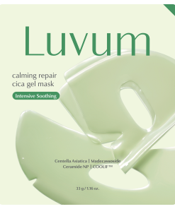 Mặt nạ thạch LUVUM Calming Repair Cica Gel Mask làm dịu da (miếng lẻ 33g)