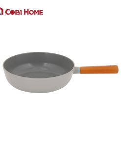 Chảo Hàn Quốc sâu lòng FIKA Reserve 26cm, đáy từ toàn bộ, màu xanh xám_365129
