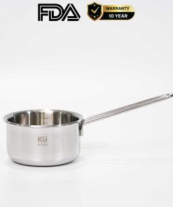 Chảo inox 316 12cm thành cao, cao cấp KUCHEN KU SP121316