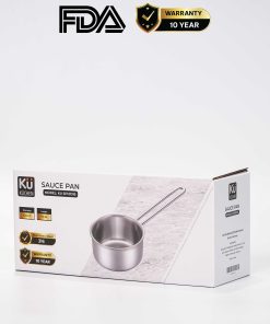 Chảo inox 316 12cm thành cao, cao cấp KUCHEN KU SP121316