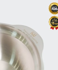 Set rổ – chậu 2 món 27cm inox 304 mã SW-021-2