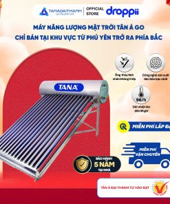 Máy nước nóng Năng lượng mặt trời TA-GO 200L (Phân phối từ khu vực Bình Định trở ra phía Bắc)