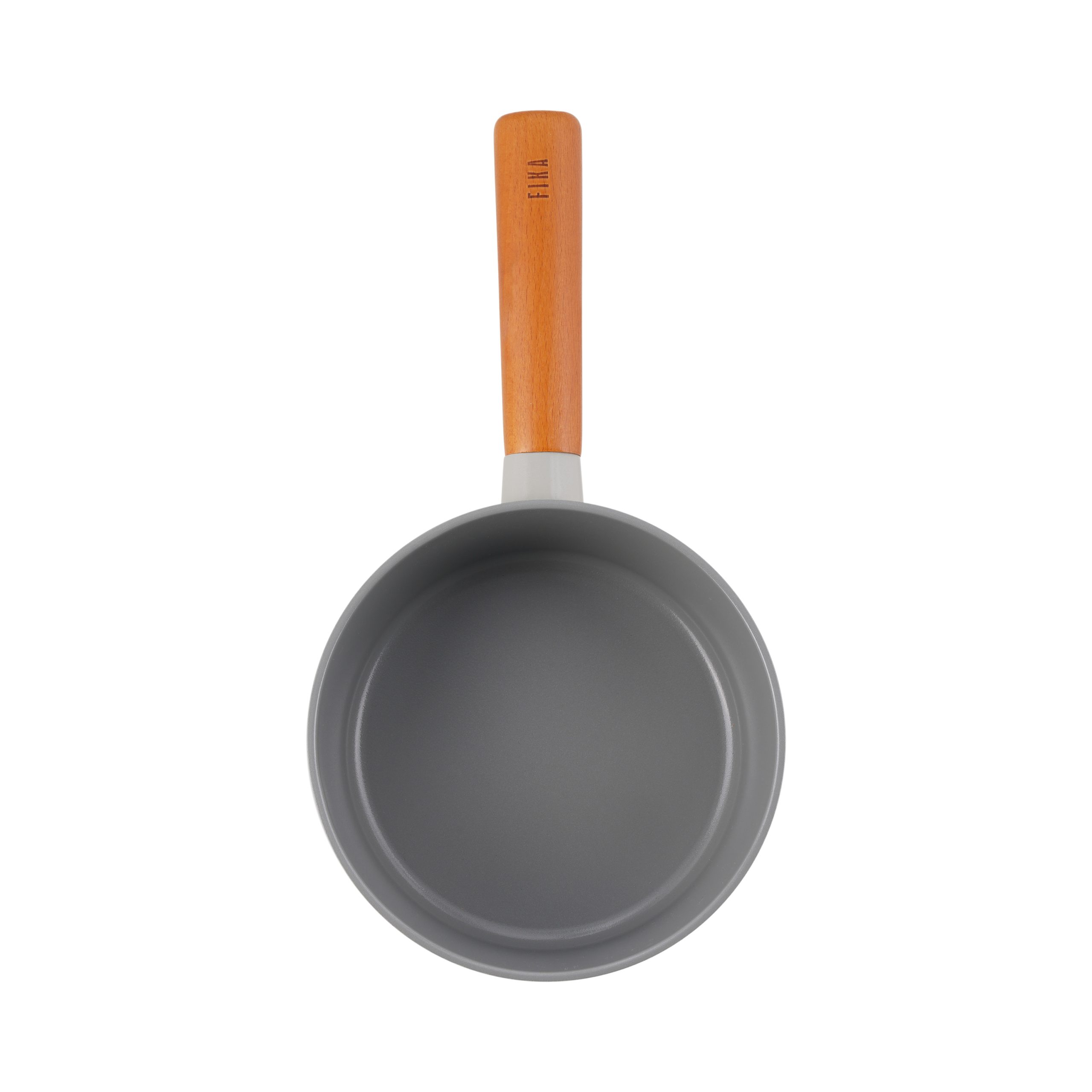 Quánh Hàn Quốc FIKA Object 18cm, đáy từ toàn bộ, nắp kính, màu xanh xám_365131