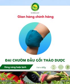 Đai Chườm Đầu Gối Thảo Dược Sunbeleaf – Giảm Cứng Khớp Và Đau Khớp Gối, Người Vận Động Thể Thao, 1 Cặp Đai 600g