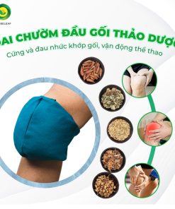 Đai Chườm Đầu Gối Thảo Dược Sunbeleaf – Giảm Cứng Khớp Và Đau Khớp Gối, Người Vận Động Thể Thao, 1 Cặp Đai 600g