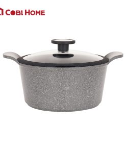 Nồi nhôm cao Pote 24cm, đáy từ, có nắp_365136