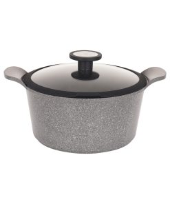 Nồi nhôm cao Pote 24cm, đáy từ, có nắp_365136