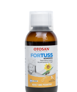 Siro Ho Thảo Dược Otosan Fortuss, Giảm Ho, Tiêu Đờm – Giảm Ho Khan & Ho Đờm – Chai 180g