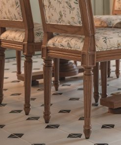 Ghế ăn CELESTINE Floral vải hoa hoạ tiết