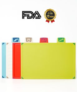 Bộ 4 thớt nhựa cao cấp KÜCHEN (FDA) KU CB4025