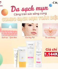 Bộ chăm sóc da mụn toàn diện +Dr.lee
