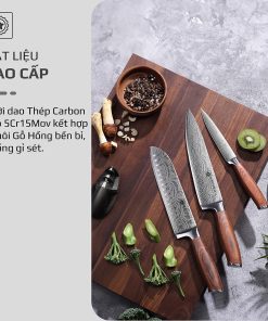 Bộ dao 3 món OLIVO Steve