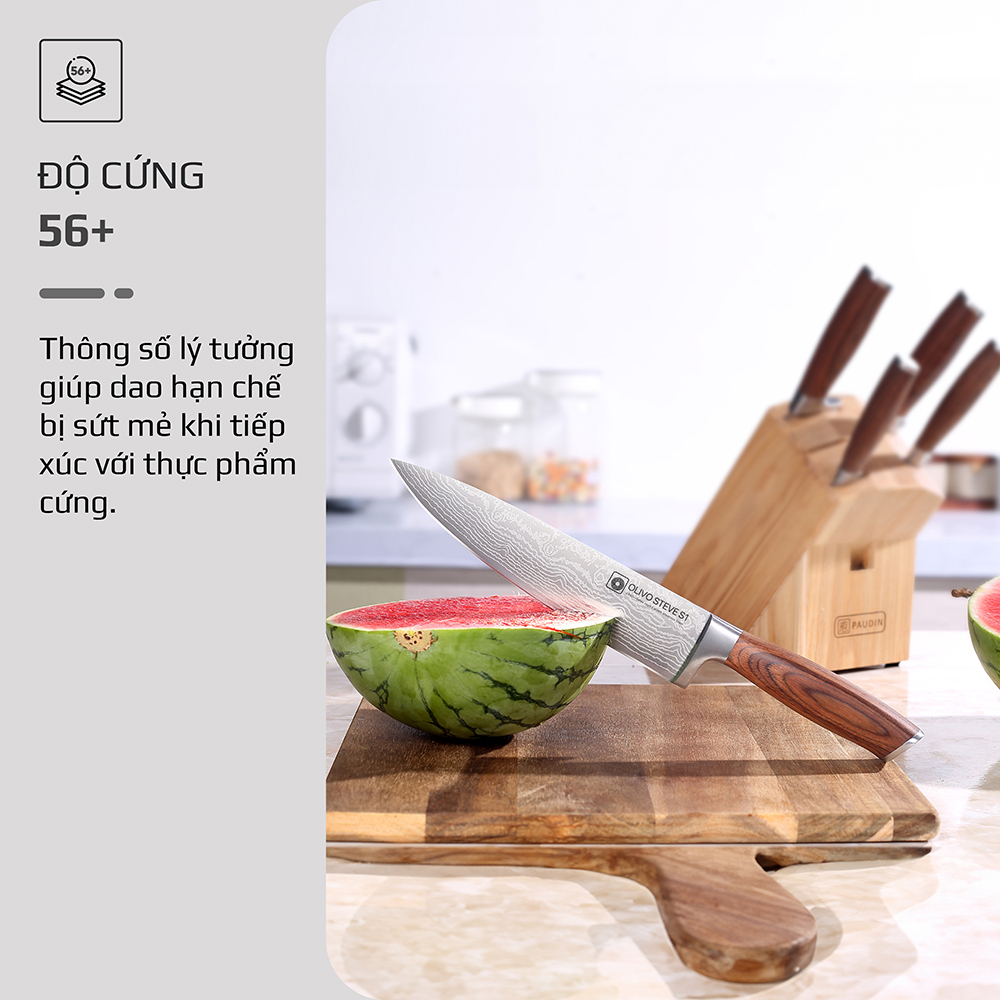 Bộ dao 3 món OLIVO Steve