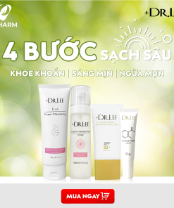 Bộ chăm sóc da mụn toàn diện +Dr.lee