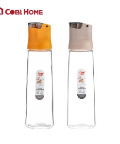 Bình dầu thủy tinh tự mở nắp, màu ngẫu nhiên dung tích 500ml_376066