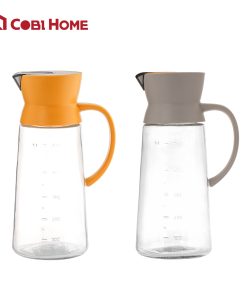 Bình dầu thủy tinh tự mở nắp có tay cầm, màu ngẫu nhiên dung tích 570ml_376065