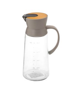 Bình dầu thủy tinh tự mở nắp có tay cầm, màu ngẫu nhiên dung tích 570ml_376065