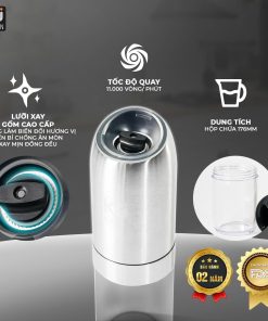 Máy xay tiêu-muối tự động KUCHEN KYMQ-63B