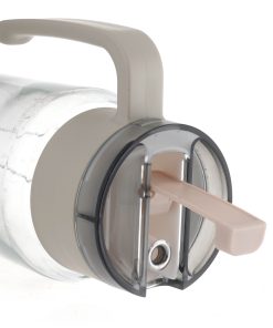 Bình dầu thủy tinh tự mở nắp có tay cầm màu ngẫu nhiên dung tích 950ml_376068