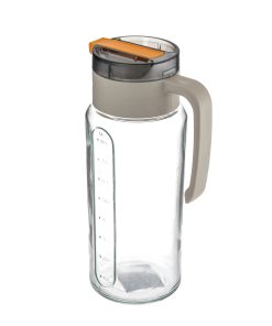 Bình dầu thủy tinh tự mở nắp có tay cầm màu ngẫu nhiên dung tích 950ml_376068