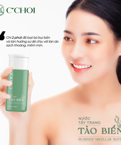 Nước tẩy trang tảo biển C’Choi – Seaweed Micellar Water