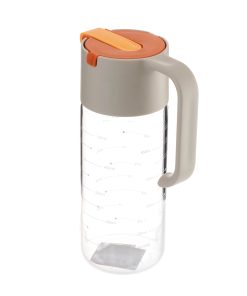 Bình dầu thủy tinh tự mở nắp có tay cầm dung tích 600ml có chia dung tích_376072