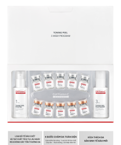 Giải Pháp Peel Phục Hồi Chuyên Sâu Làm Trắng Da Mờ Thâm Nám Cell Fusion C Expert Toning Peel 5 Tuần