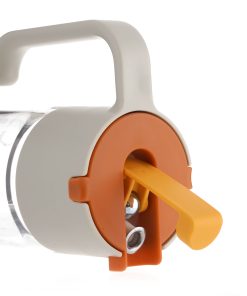 Bình dầu thủy tinh tự mở nắp có tay cầm dung tích 600ml có chia dung tích_376072