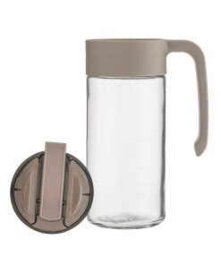 Bình dầu thủy tinh tự mở nắp có tay cầm màu ngẫu nhiên dung tích 560ml_376069