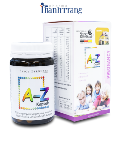 Viên uống A-Z KAPSELN bổ sung 24 vitamin khoáng chất thiết yếu cho cơ thể (hộp 60 viên)