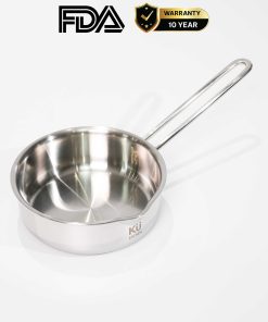 Chảo rán inox 316 14cm cao cấp KUCHEN KU SHP141316