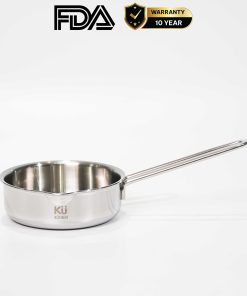 Chảo rán inox 316 14cm cao cấp KUCHEN KU SHP141316
