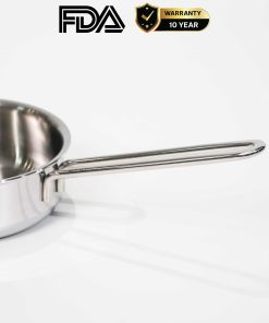 Chảo rán inox 316 14cm cao cấp KUCHEN KU SHP141316