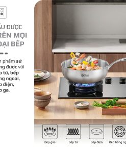Chảo inox OLIVO 2685