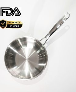 Chảo inox 316 20cm lòng sâu cao cấp KUCHEN KU W201316