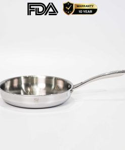 Chảo rán inox 316 26cm cao cấp KUCHEN KU FP261316