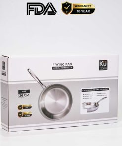 Chảo rán inox 316 26cm cao cấp KUCHEN KU FP261316