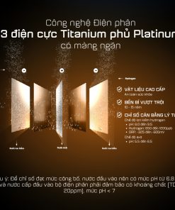 Máy điện giải ion kiềm Hydrogen Mutosi MD-T168