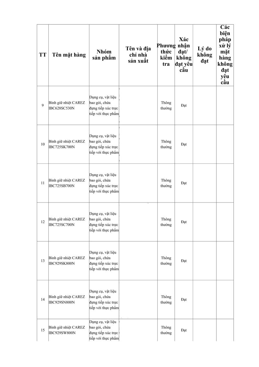 Bình giữ nhiệt CAREZ IBC725SC700N 700ml màu xanh dương