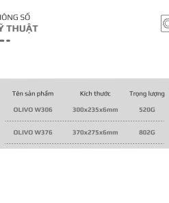 Thớt Gỗ OLIVO Wood Fiber W306